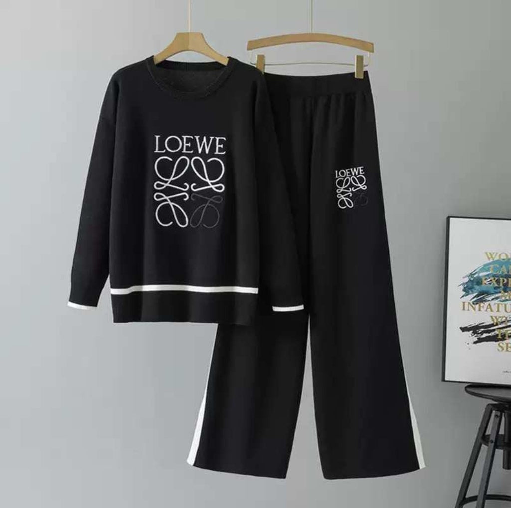 two piece knit set