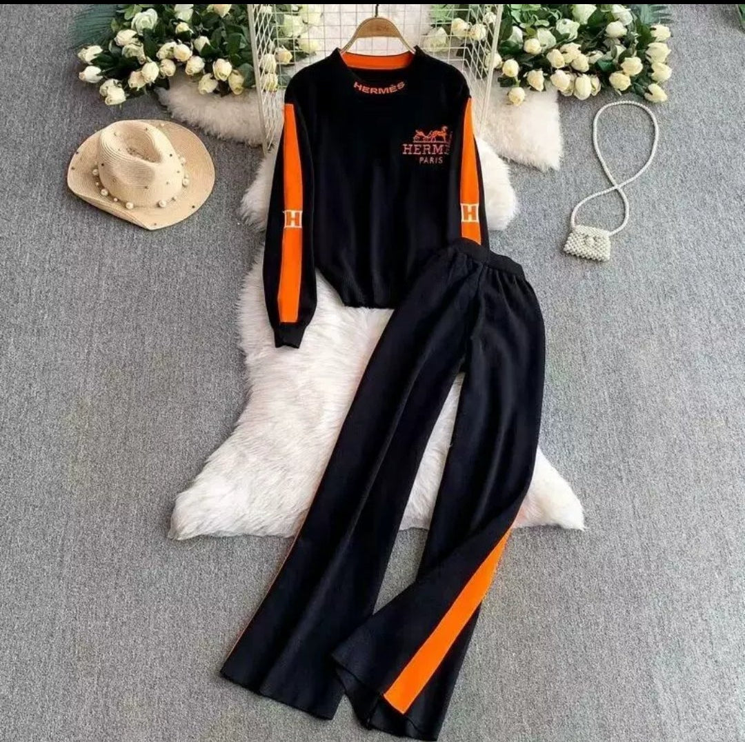 two piece knit set