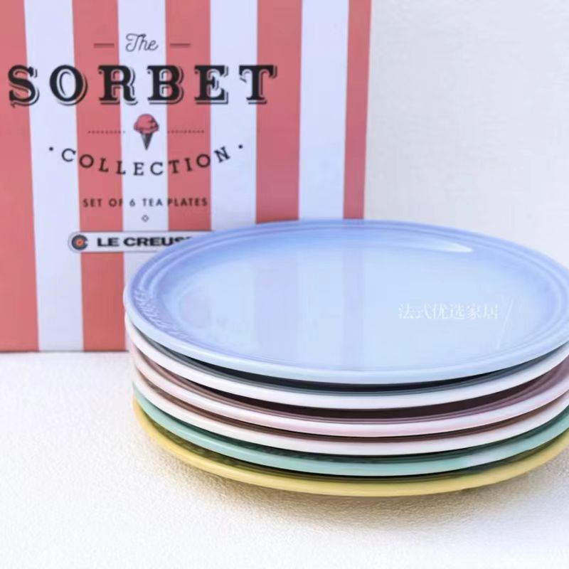 rainbow plates
