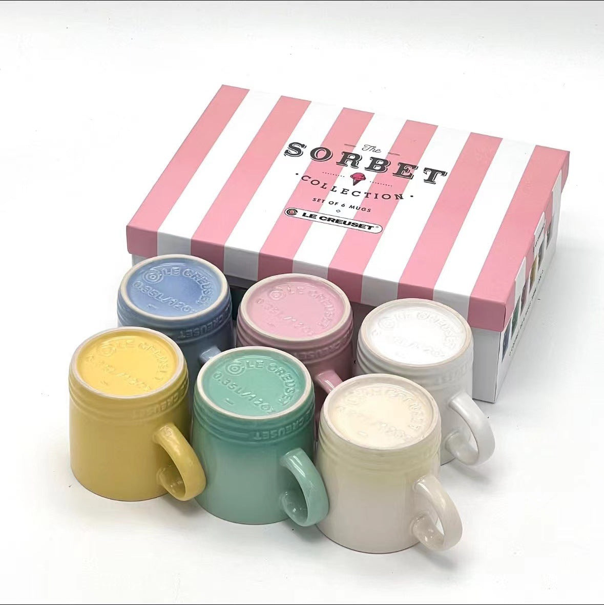 rainbow mugs