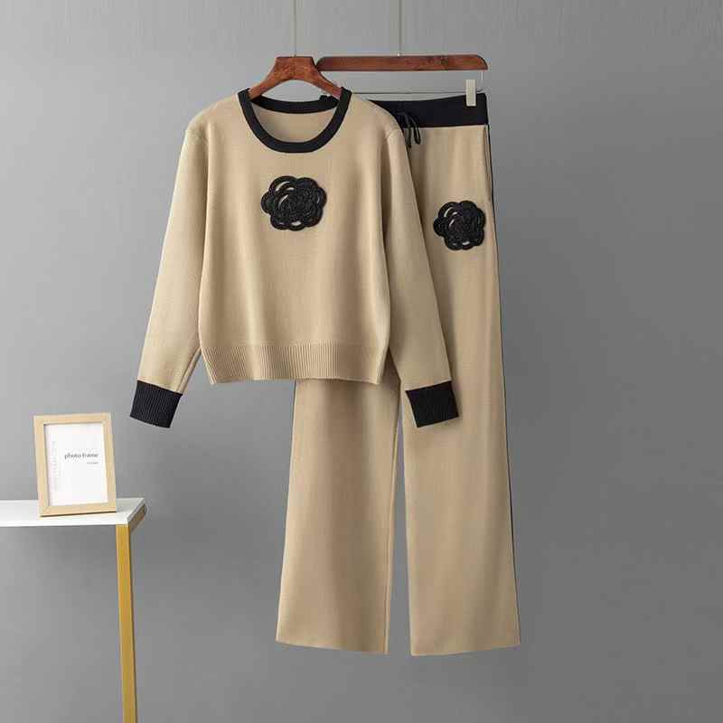 two piece knit set