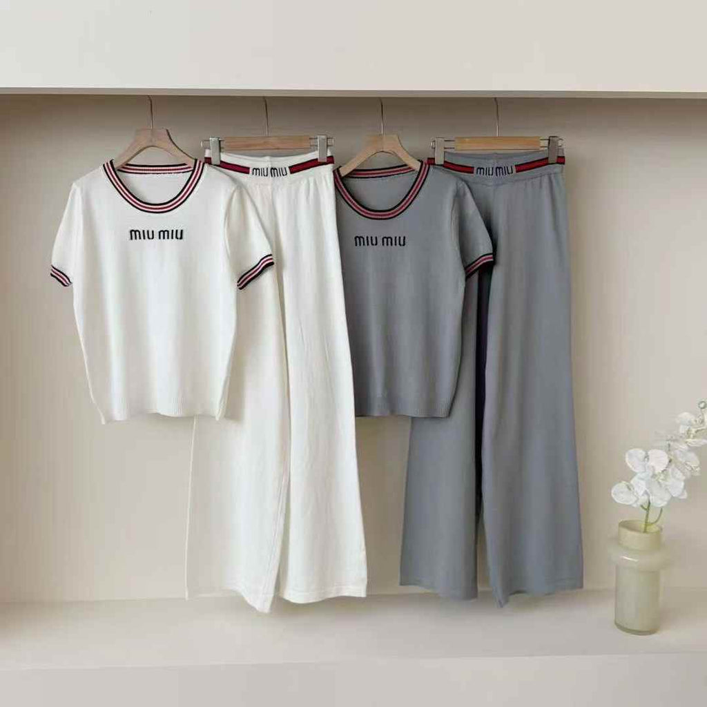 two piece knit set