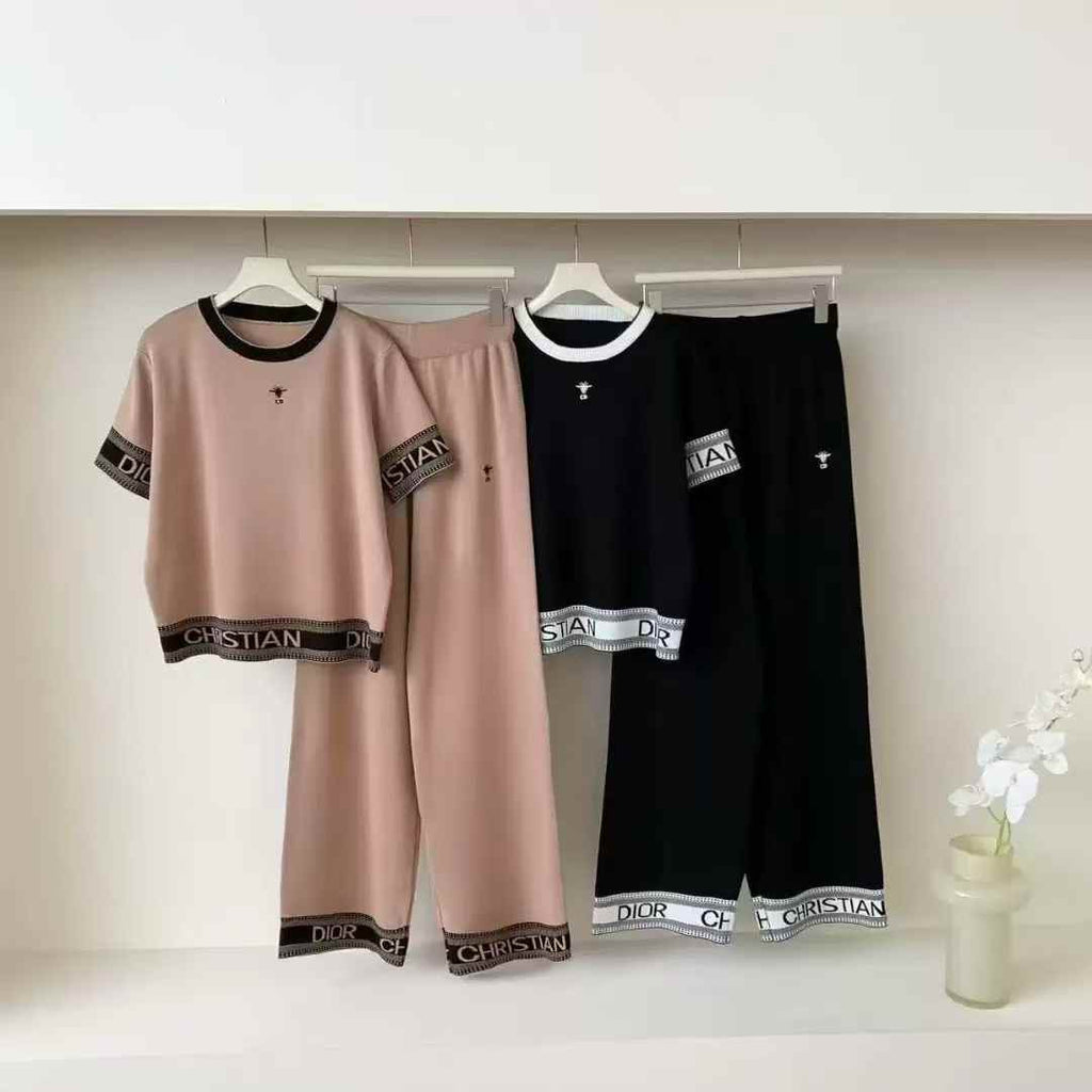 two piece knit set