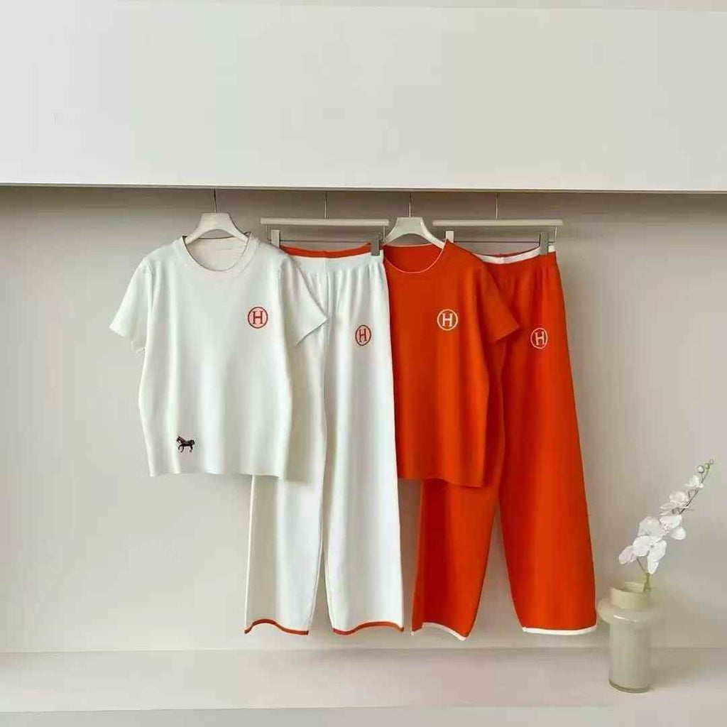 two piece knit set