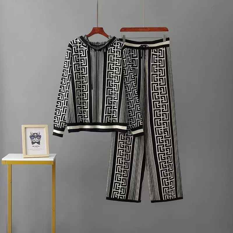 two piece knit set