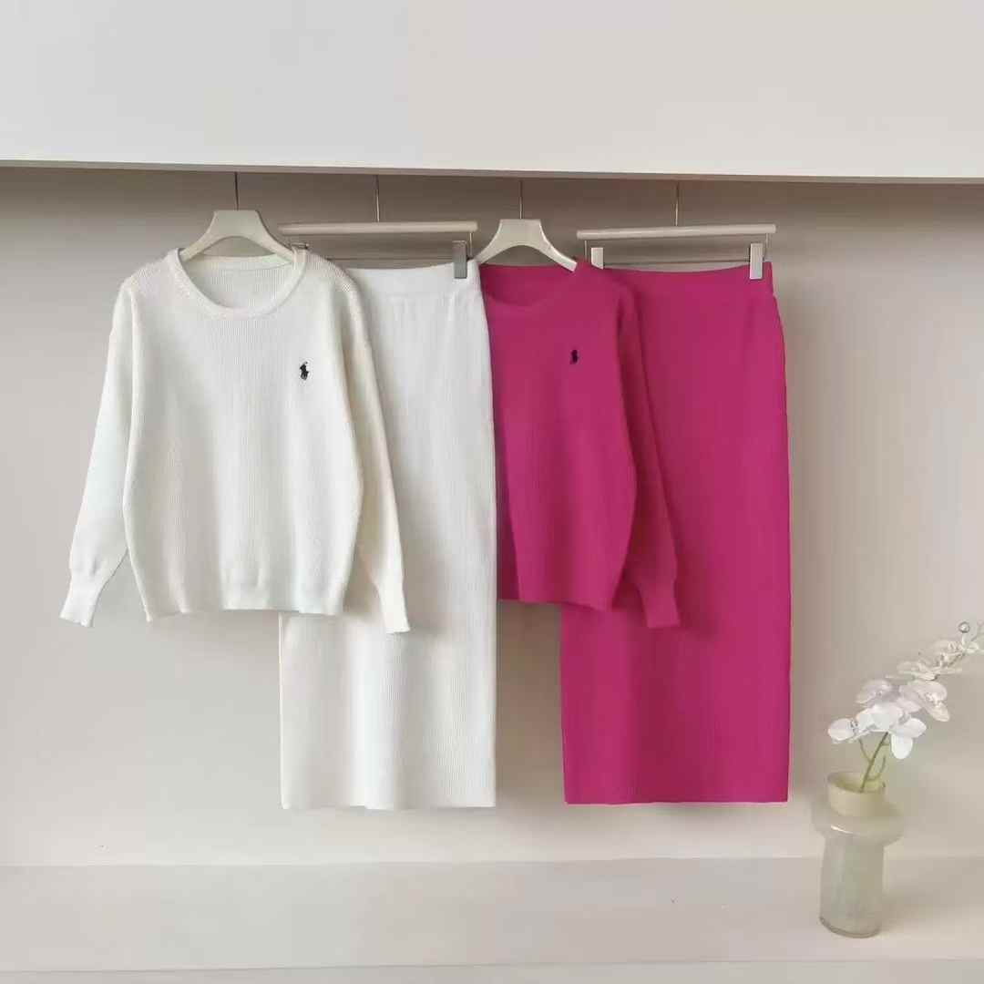 two piece knit set