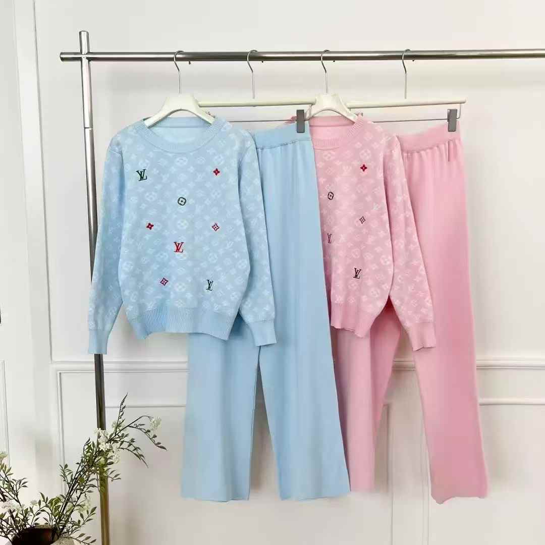 two piece knit set