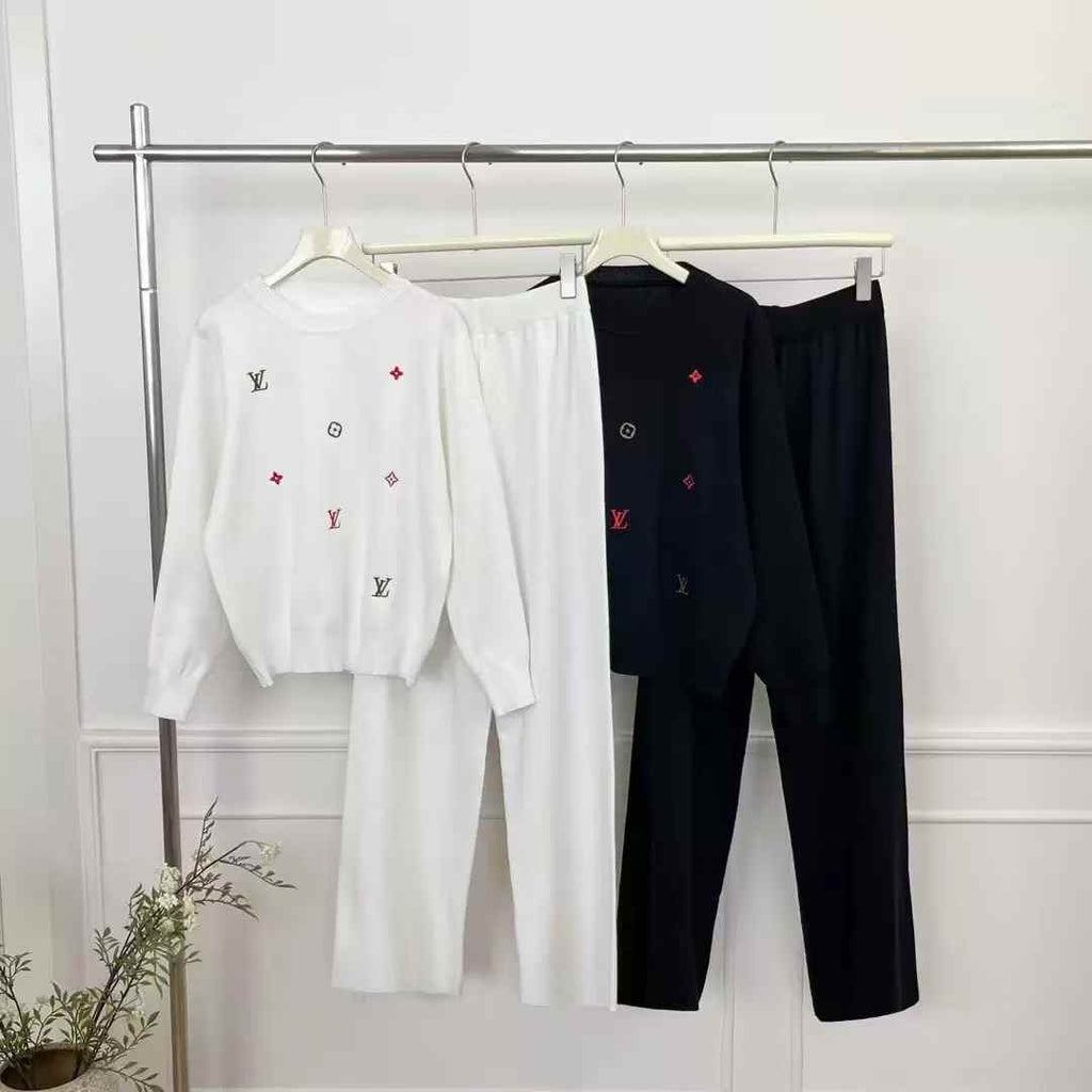 two piece knit set