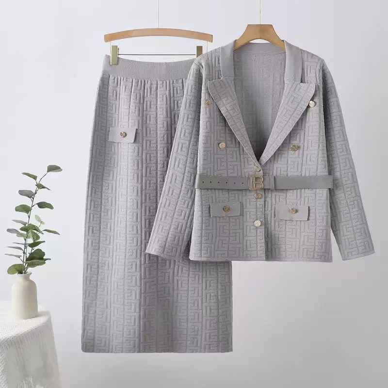 two piece knit set