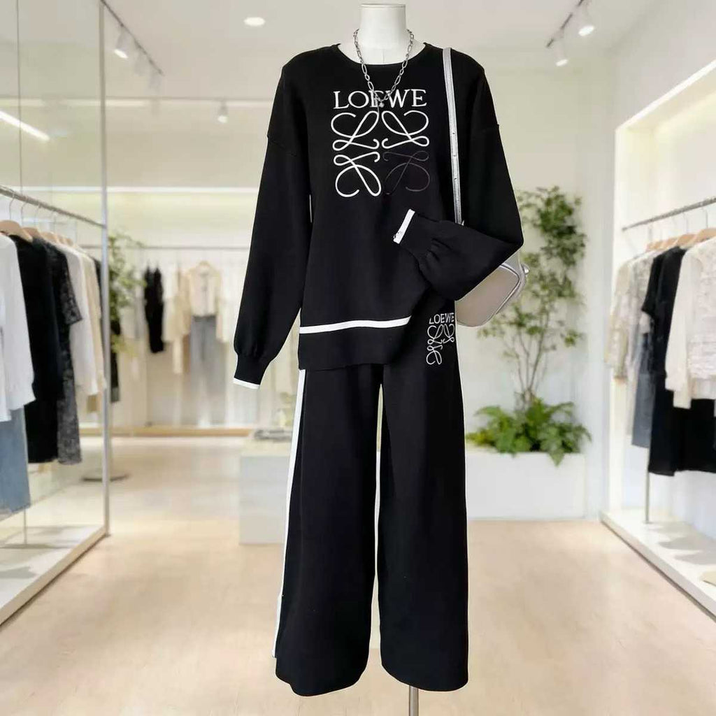 two piece knit set