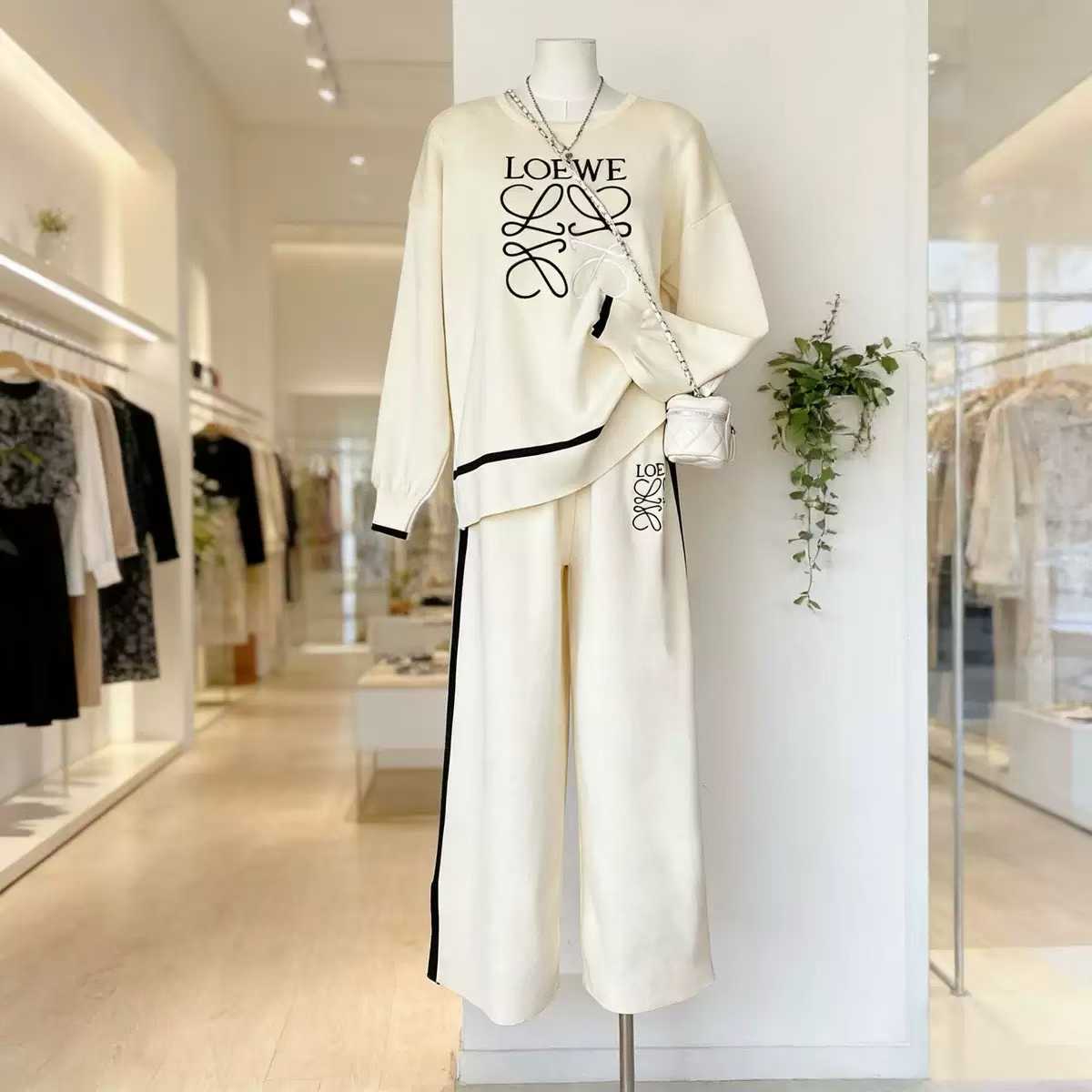 two piece knit set