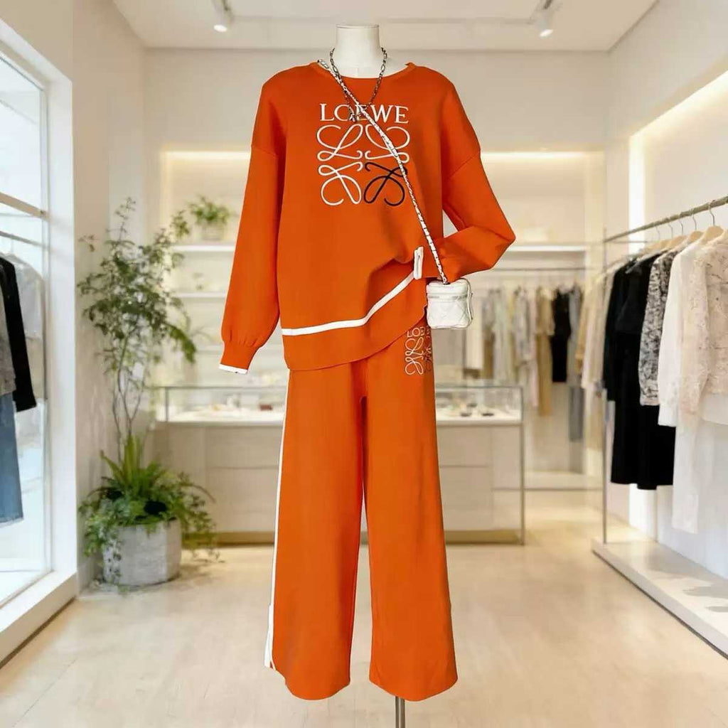 two piece knit set