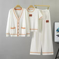 three piece knit set