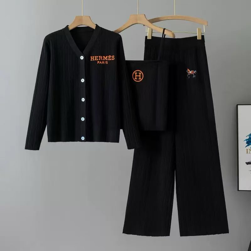three piece knit set