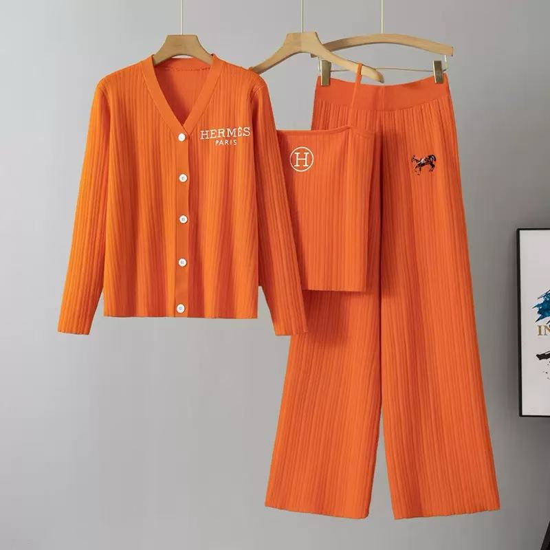 three piece knit set