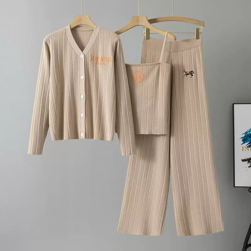 three piece knit set